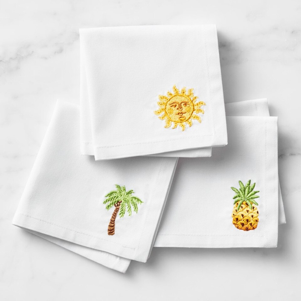 Summer Cocktail Napkin Williams Sonoma Australia
